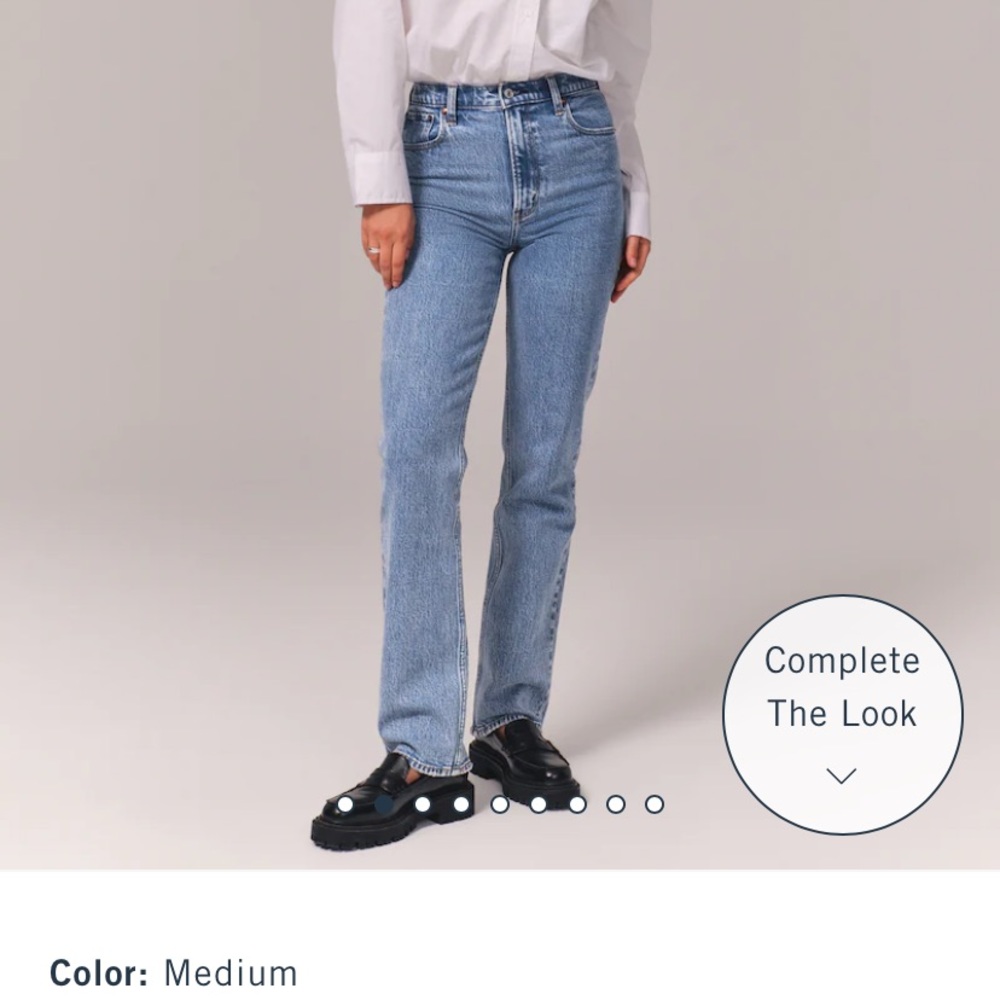 Abercrombie 90s straight jeans